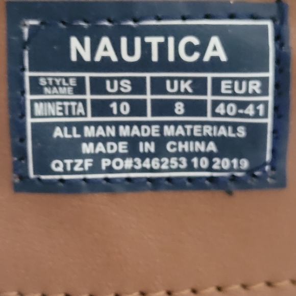 NAUTICA Minetta Tan Knee High Riding Boot Size 10 - Picture 13 of 13